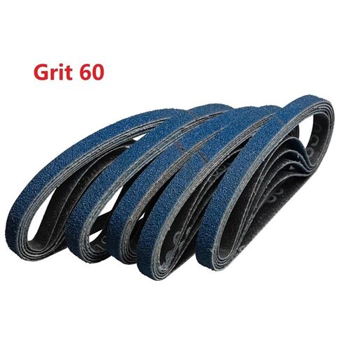 30pcs Sanding Belts Abrasive Bands for 13x457mm Sanders Profile Belt Sander Metal Polishing(Grit 60) in Saudi Arabia