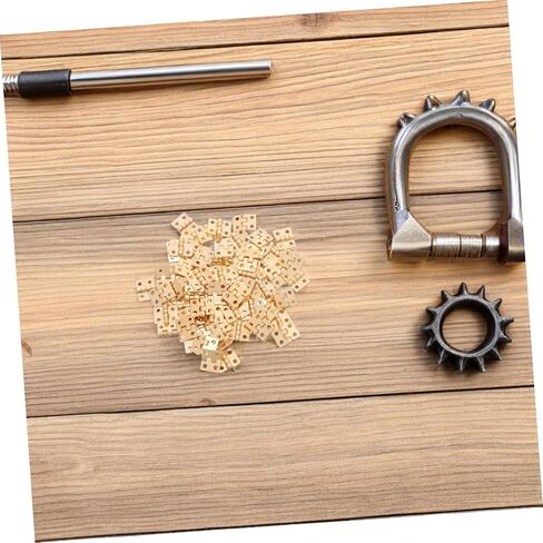 100pcs Mini Copper Butt Hinges Small Jewelry Box Support Hinges with Screws for Wooden Boxes Drawer and Craft Restoration in Kuwait
