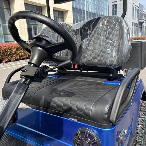 GO UP 2 Seats Cargo Van عربة الغولف الكهربائية (الأزرق) حافلة سياحية in Saudi Arabia