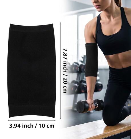6Pcs Forearm Tattoo Cover Sleeve, Black Arms Tattoo Cover up for Men Women | Forearm Tattoo Cover Sleeve, Black Nylon Tattoo Cover up Sleeve to Cover Arms for Men & Women (7.9 x 3.9 Inches) in Kuwait