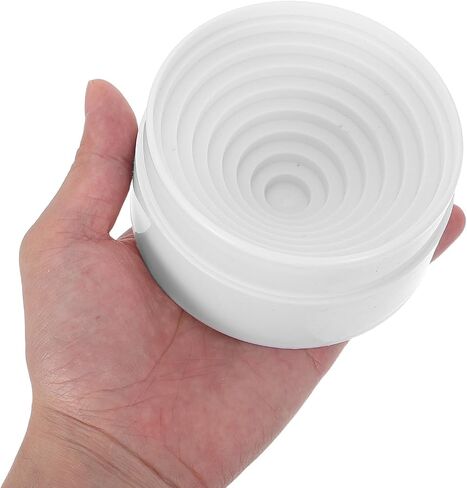 Sturdy Plastic Flask Stand Round Bottom Laboratory Glassware, 50ml to 1000ml Capacity with Widened Concentric Ring Base and Enhanced Stability, for Heating Mantles and Busy in Kuwait