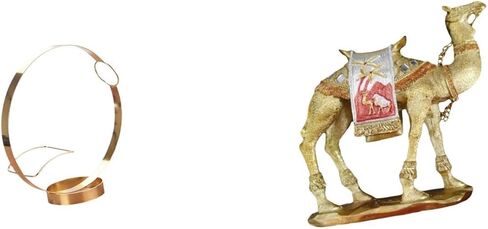 حامل الزجاجة حامل الرف تمثال الجمل الحديدي تمثال الحيوان الراتنج الفن الحديث النحت الزخرفية مناسبة لتقديم الهدايا ديكور المنزل in Kuwait
