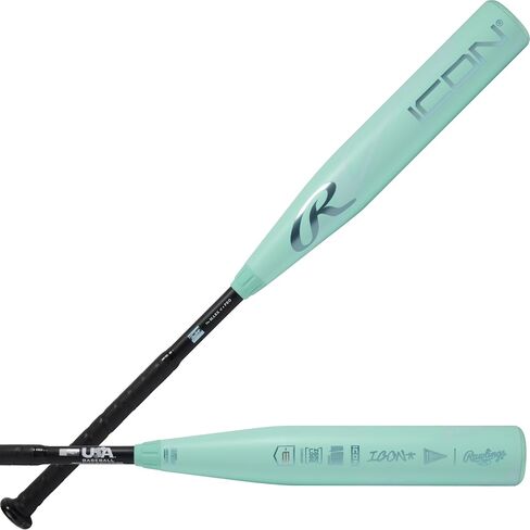 Rawlings | 2026 | ICON Baseball Bat | USA | 2 5/8" Barrel | 32" | -8 in Kuwait