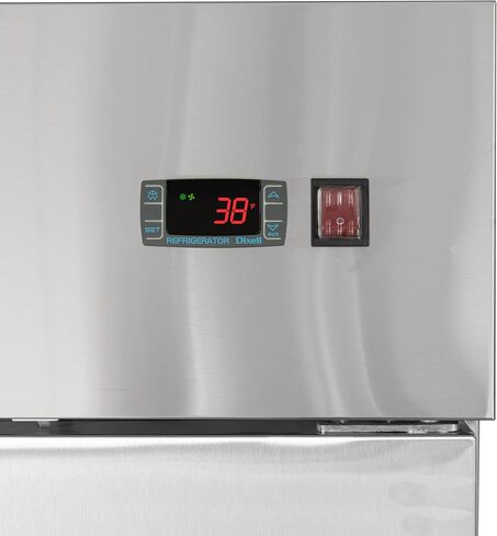 KoolMore 29 in. One Door Commercial Reach-in Refrigerator, 23 cu. ft. ETL Listed in Stainless-Steel (RIR-1D-SS) in Kuwait