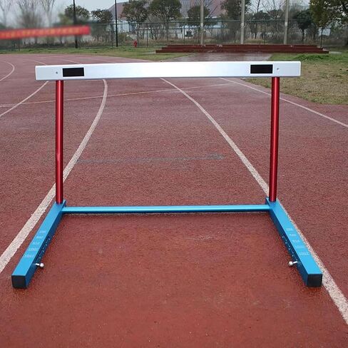 Height Adjustable Hurdles, Aluminium Agility Speed Hurdles 5 Adjustable Height, Detachable Track and Field Workout Hurdles, Outdoor Training Equipment Obstacles, A in Kuwait