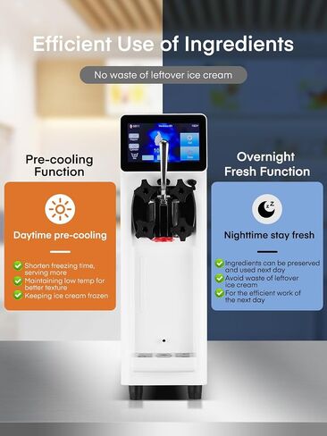 Slushie Machine, Margarita Machine with 5 Presets + Custom Option, Auto-Clean Slushy Machine for Home, No Ice Needed, 12 Hours Freshness, Frozen Drink Maker for Spiked Slushies Frappés and More in Saudi Arabia