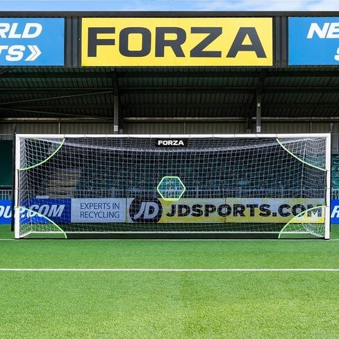 أوراق هدف الهوكي من FORZA مقاس 12 قدمًا × 6 أقدام |متينة ومقاومة للعوامل الجوية وتساعد على الرماية للتدريب الدقيق |متوفرة في النماذج القياسية والأكاديمية والاحترافية والبرو+ in Kuwait