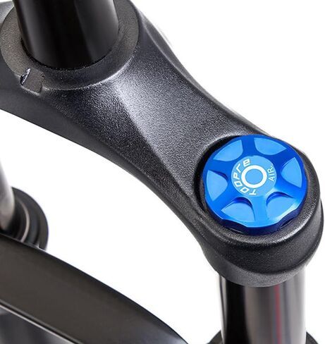 2PCS Bicycle Front Fork Cap Suspension Cover, Aluminum Alloy Air Valve Top Caps for MTB,Mountain Bike and Road Bike Suspension Fork Air Chamber Protection Use in Kuwait