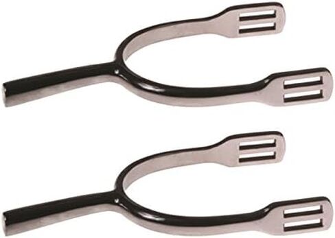 JackS Spurs, English POW Long Blunt End 45mm Neck Stainless Steel, Men's, Pair in Kuwait