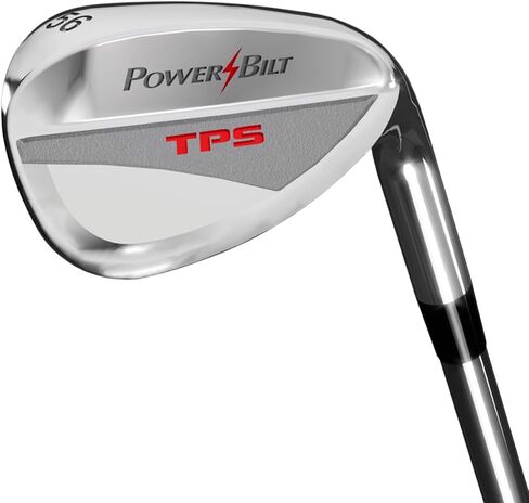 أسافين جولف PowerBilt TPS، اليد اليمنى واليسرى، فردية 52 56 60 64 درجة فجوة رملية لنوادي الجولف للرجال، مرجح عند أصابع القدم العالية in Kuwait