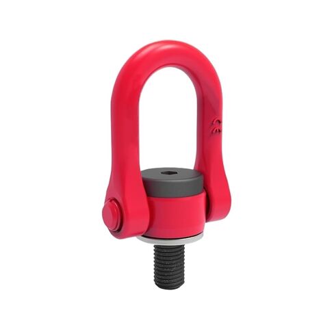 Swivel Hoist Ring, Rotating Lifting Point, G80 Alloy Steel 360 Degree Pivot Ring, U-Shaped Threaded Bolt Lug for Mold Handling and Machinery Lifting(M36*54) in Kuwait
