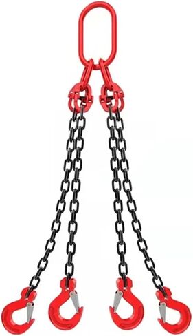 Manual Hoist 3T Chain Block with Hook 2M Lift 4PCSChain Pulley Portable Lifting Tools Ideal for Worhop and Construct Use in Kuwait