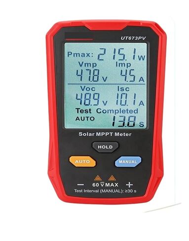 UT673PV Solar MPPT Meter 5~800W PV Module Maximum Power Tester Open Circuit Voltage Short Circuit Current Lmp Vmp Test in Kuwait