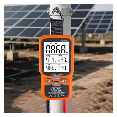 مقياس الطاقة الشمسية مع جهاز اختبار الطاقة الكهروضوئية FT1000W لاختبار الطاقة القصوى والخصائص الكهربائية للوحة الشمسية in Kuwait