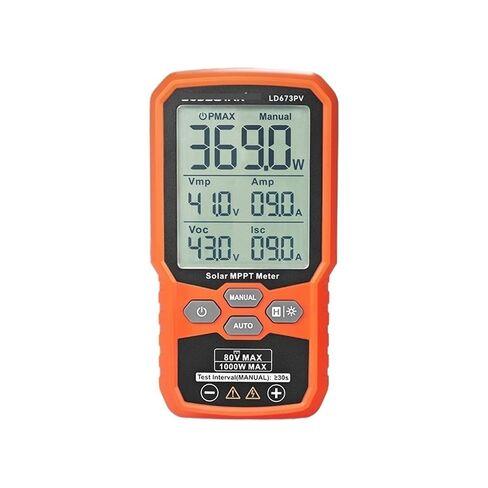 LD673PV الشمسية MPPT متر 1000 واط الضوئية الطاقة القصوى لوحة طاقة شمسية اختبار الذروة الدائرة المفتوحة اختبار الجهد in Kuwait