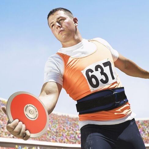 Amber Athletic Gear 70% Rim Weigh Discus Galvanized Steel Rim, Sturdy ABS Plates, Balanced Design in Kuwait