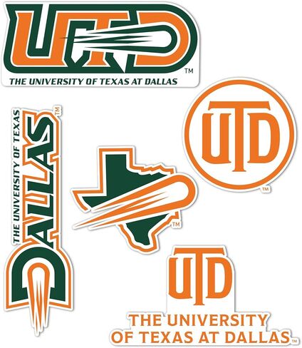 Desert Cactus The University of Texas Dallas Sticker Comet UTD Vinyl Decals Laptop Water Bottle Car Scrapbook T2 (Type 2-3) in Kuwait