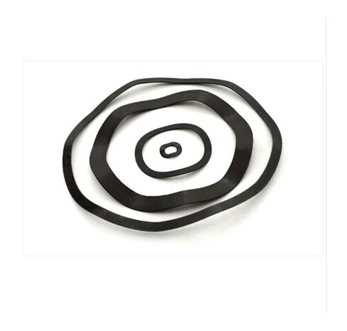 Wave Spring Washer, Wave Spring Washer 65Mn Carbon Steel Three Crest M3-M118 Black Gasket Elastic Washers in Saudi Arabia