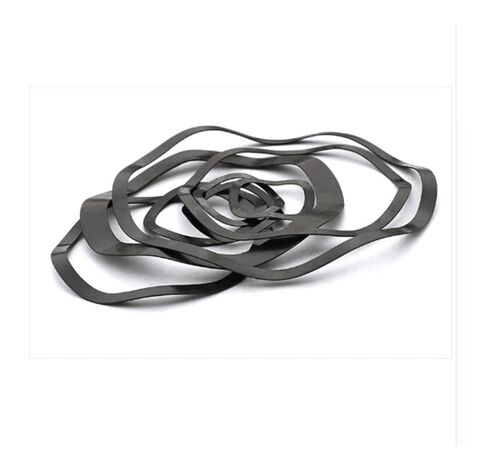 Wave Spring Washer, Wave Spring Washer 65Mn Carbon Steel Three Crest M3-M118 Black Gasket Elastic Washers in Saudi Arabia