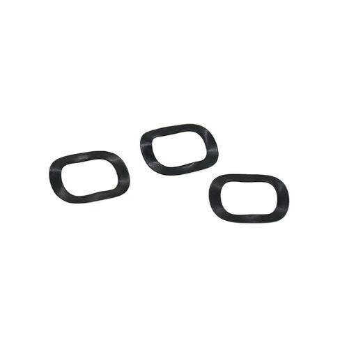 Wave Spring Washer, 100/50/10/5Pcs M4 M5 M6 M8 M10 M12 to M108 Black DIN 137B Wave Spring Washers JB7590 in Kuwait