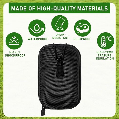 Range Finder Case, Protective Hard Shell Golf Rangefinder Case Anti-Scratch Universal Rangefinder Pouch for Most Rangefinders (Black) in Kuwait