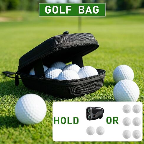 Range Finder Case, Protective Hard Shell Golf Rangefinder Case Anti-Scratch Universal Rangefinder Pouch for Most Rangefinders (Black) in Kuwait
