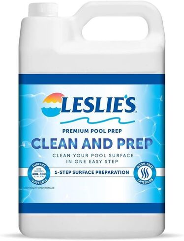 Leslie's Clean & Prep Solution 1 Gallon – Pool Surface Cleaner & Degreaser for Paint Prep, Improves Adhesion 4323106019 in Kuwait