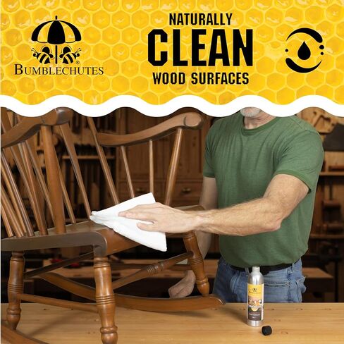 Bumblechutes Dual Action Orange Oil Food Grade Citrus Solvent Degreaser Cleaner for Wood, Metal, Plastic, Household, Wood Finish - Made in USA (8 oz) in Kuwait