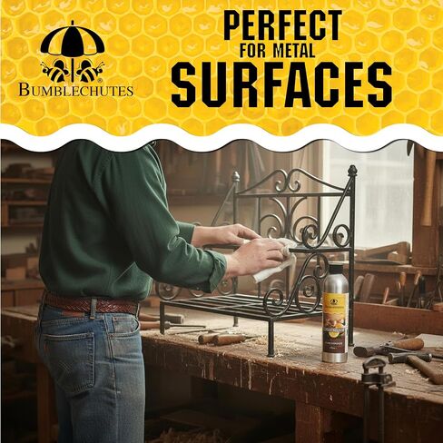 Bumblechutes Dual Action Orange Oil Food Grade Citrus Solvent Degreaser Cleaner for Wood, Metal, Plastic, Household, Wood Finish - Made in USA (8 oz) in Kuwait