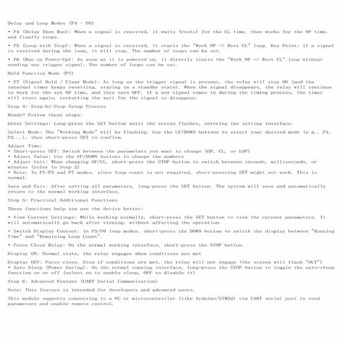 مرحل تأخير الوقت قابل للتعديل تيار مستمر 5 فولت 12 فولت 24 فولت، مؤقت إيقاف الدورة من 0.01 ثانية إلى 9999 دقيقة مع شاشة LCD ودعم طاقة Micro USB لوحدة لوحة التحكم في تبديل الزناد الدقيق (3 عبوات) in Kuwait