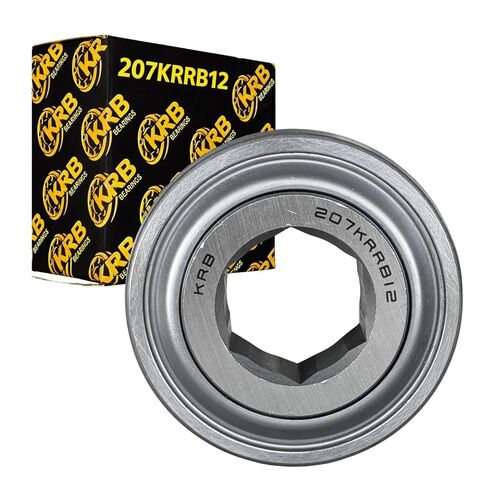 207KRRB12, HPS102GPE, 156816C91, AN102010, 9-90321 Ball Bearing 1-1/8" Hex Bore, Spherical OD in Kuwait