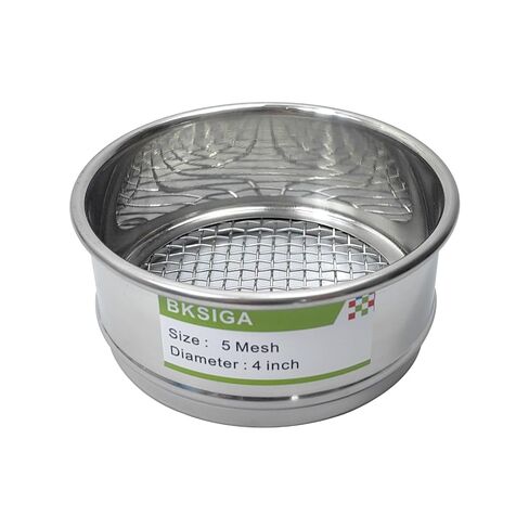 304 Stainless Steel Wire Cloth Lab Sieves, 400 Mesh Test Sieve, 4" Diameter Standard Analysis Sieve for Industrial Laboratory Homes in Saudi Arabia