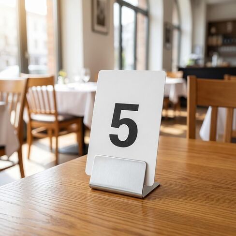 20 قطعة من بطاقات علامات الطاولة المرقمة باللونين الأبيض والأسود من Gadpiparty مقاس 2 × 3 بوصة قابلة لإعادة الاستخدام من بلاستيك البولي بروبيلين لمناسبات الولائم وإعدادات الطعام المزدحمة in Kuwait
