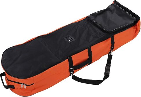 Golf Travel Bag Foldable Airline Approved Wheeled Large Capacity Polyester for Golfers Travelers Sports Leisure Air Travel Golf Course Accessories Storage in Kuwait