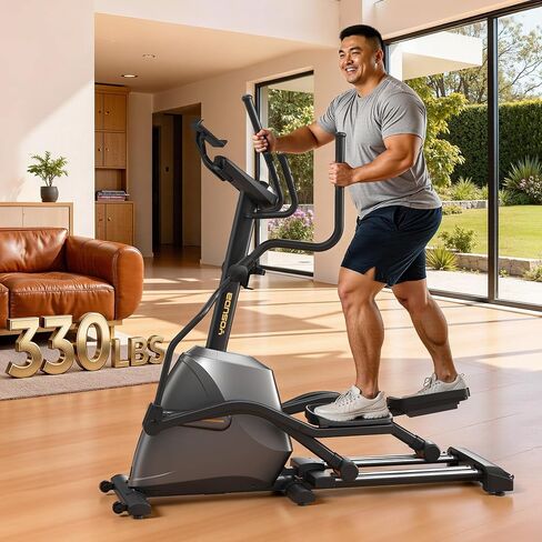 YOSUDA EM2 Electromagnetic Elliptical Exercise Machine | 32 Levels Resistance,20" Extended Stride in Saudi Arabia