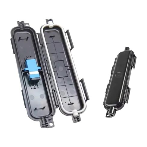 Introducing Optical Cable Waterproof Protection Box, Fiber with SC Adapter Tube Heat shrinkable(10pcs) in Saudi Arabia