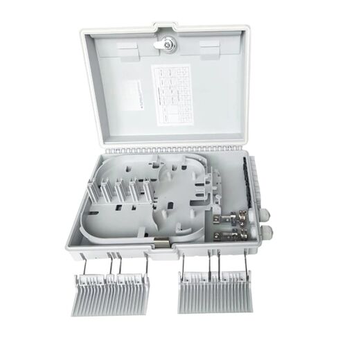 16 Core Optical Fiber Terminal Box Port Distribution 2X16 FTTX Splitter White in Saudi Arabia