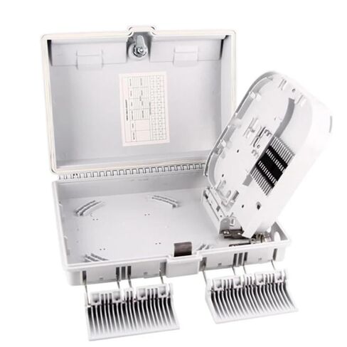 16 Core Optical Fiber Terminal Box Port Distribution 2X16 FTTX Splitter White in Saudi Arabia