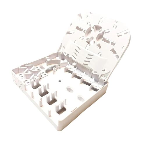 10 Individual/Batch Optical Fiber Terminal Junction Box 4 Port Panel Desktop SC Adapter for FTTHFTTOFTTD(Belt sc UPC) in Saudi Arabia