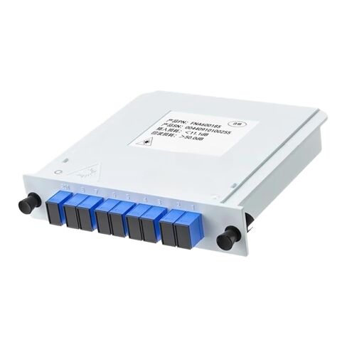 Optical Fiber Splitter FTTH PLC Box 1-2 1-4 1-8 1-16 SC UPC Plug-in planar waveguide Optical(SCUPC 1-4) in Saudi Arabia