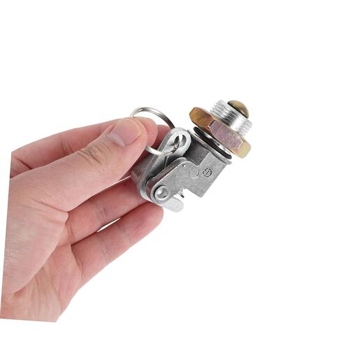 SOLUSTRE Manual Air Tank Drain Valve for Loader Forklift Truck, Heavy Duty Air Reservoir Exhaust Water Drain Valve Switch, Compatible with Construction and Industrial Vehicles in Kuwait