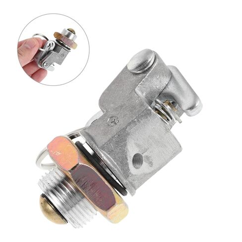SOLUSTRE Manual Air Tank Drain Valve for Loader Forklift Truck, Heavy Duty Air Reservoir Exhaust Water Drain Valve Switch, Compatible with Construction and Industrial Vehicles in Kuwait