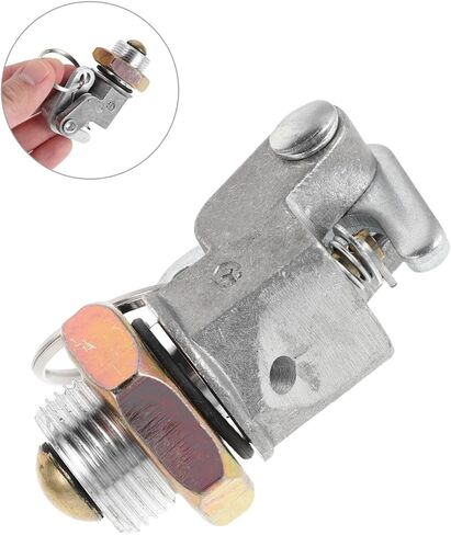 SEWACC Heavy Duty Manual Air Tank Drain Valve Water and Exhaust Drain Switch for Loader Forklift Truck Air Reservoir Accessory in Kuwait