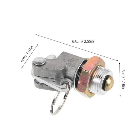 Mobestech Heavy Duty Manual Drain Valve for Air Tank Loader Forklift Truck Air Reservoir Water Drain Switch Universal for Commercial Vehicles in Kuwait