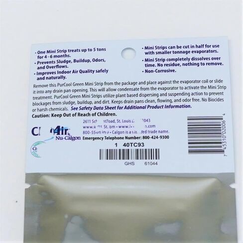 بديل لـ 61044 2 حزمة Purcool Green Mini سبليت المكثفات استنزاف عموم الحمأة قطاع ClenAir in Kuwait