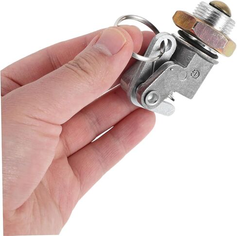 FOMIYES Air Reservoir Drain Valve Manual Switch, Loader and Truck Air Tank Exhaust Water Drain Valve for Heavy Duty Construction Equipment in Kuwait