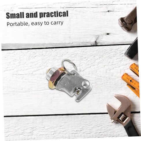 FOMIYES Air Reservoir Drain Valve Manual Switch, Loader and Truck Air Tank Exhaust Water Drain Valve for Heavy Duty Construction Equipment in Kuwait