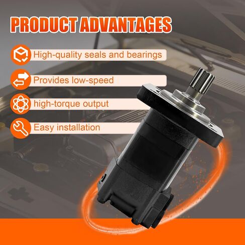 محرك هيدروليكي 167-0005-001 متوافق مع سلسلة Danfoss Char-Lynn 4KC لـ Bobcat 463 استبدال 1670005001 6674304 in Kuwait