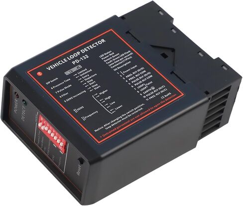 DP132 Inductive Loop Detector For Vehicle Detection In Parking And For Automatic Door Systems, Supports Multiple Voltage Inputs 12V 24V(110V) in Kuwait