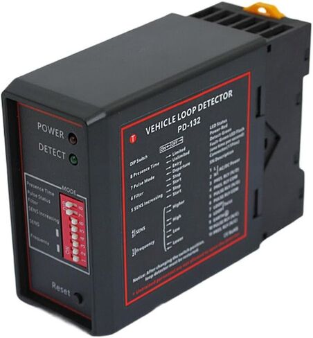DP132 Inductive Loop Detector For Vehicle Detection In Parking And For Automatic Door Systems, Supports Multiple Voltage Inputs 12V 24V(110V) in Kuwait